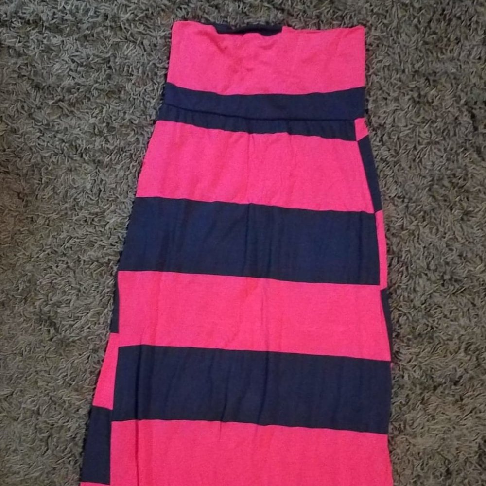 Espresso brand maxi skirt